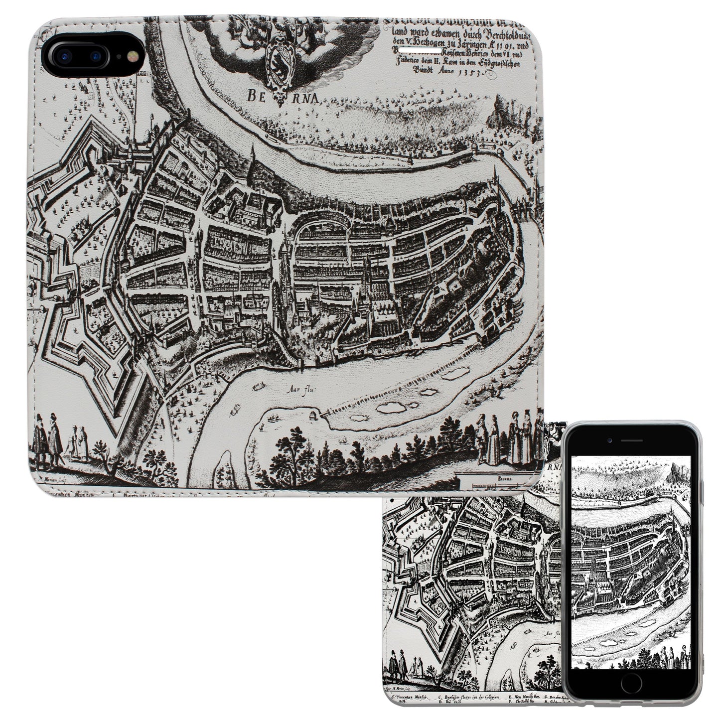 Bern Merian Panorama Case für iPhone 6/6S/7/8 Plus