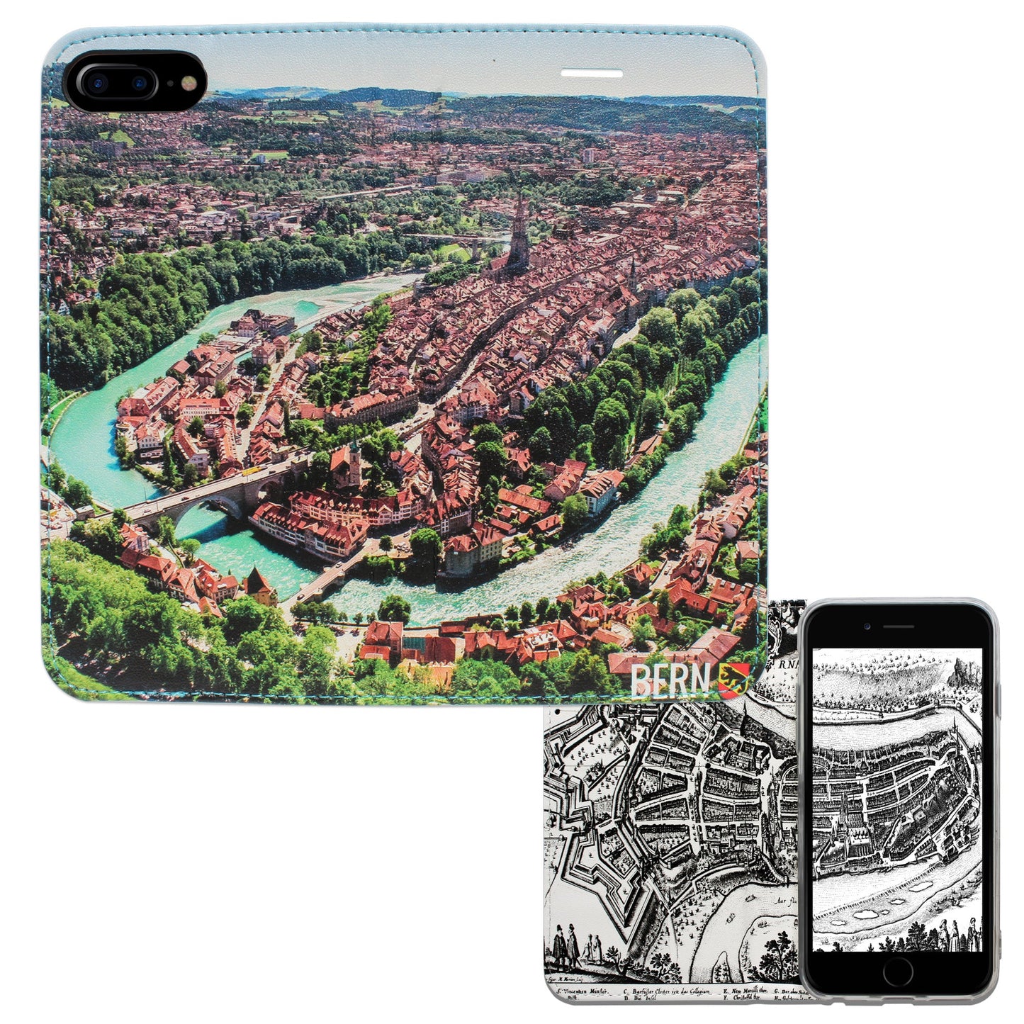 Bern City Panorama Case for iPhone 6/6S/7/8 Plus