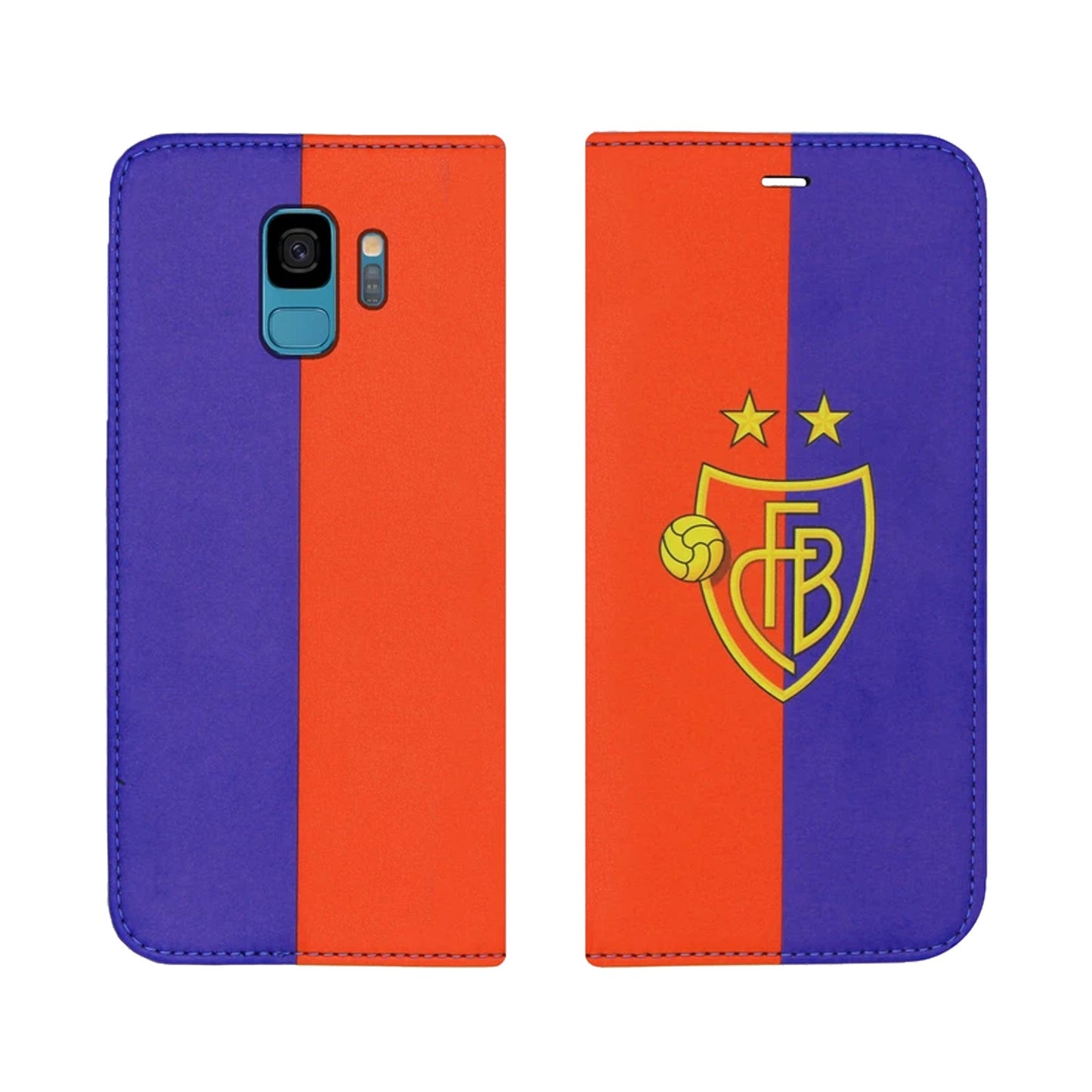 FCB red / blue panoramic case for Samsung Galaxy S9