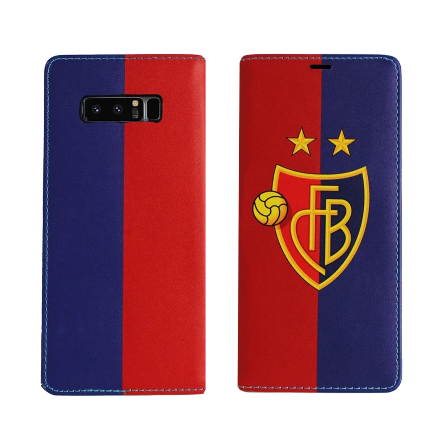 FCB rot / blau Panorama Case für Samsung Galaxy Note 8