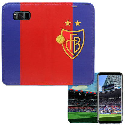 FCB rot / blau Panorama Case für Samsung Galaxy S8 Plus