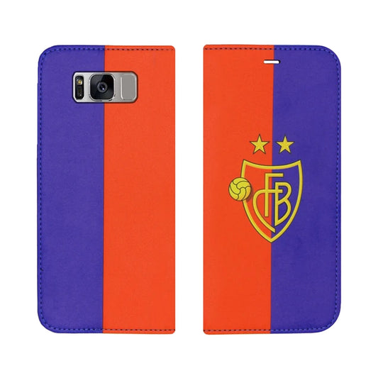 Coque panoramique FCB rouge/bleue pour Samsung Galaxy S8 Plus