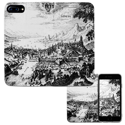 Genf Merian Panorama Case für iPhone 6/6S/7/8 Plus