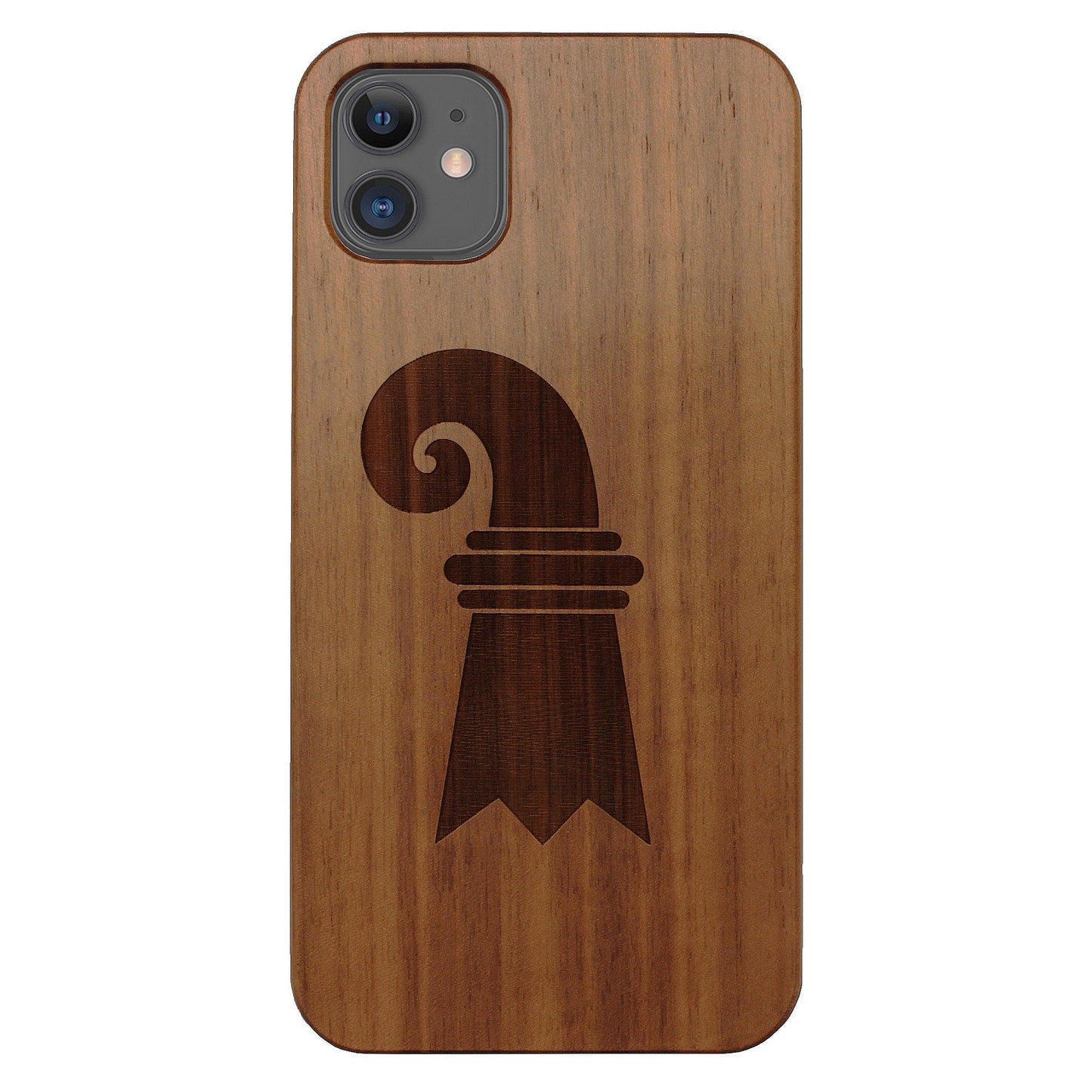 Coque Baslerstab Eden en bois de noyer pour iPhone 11