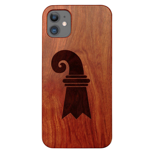 Baslerstab Eden case made of rosewood for iPhone 11