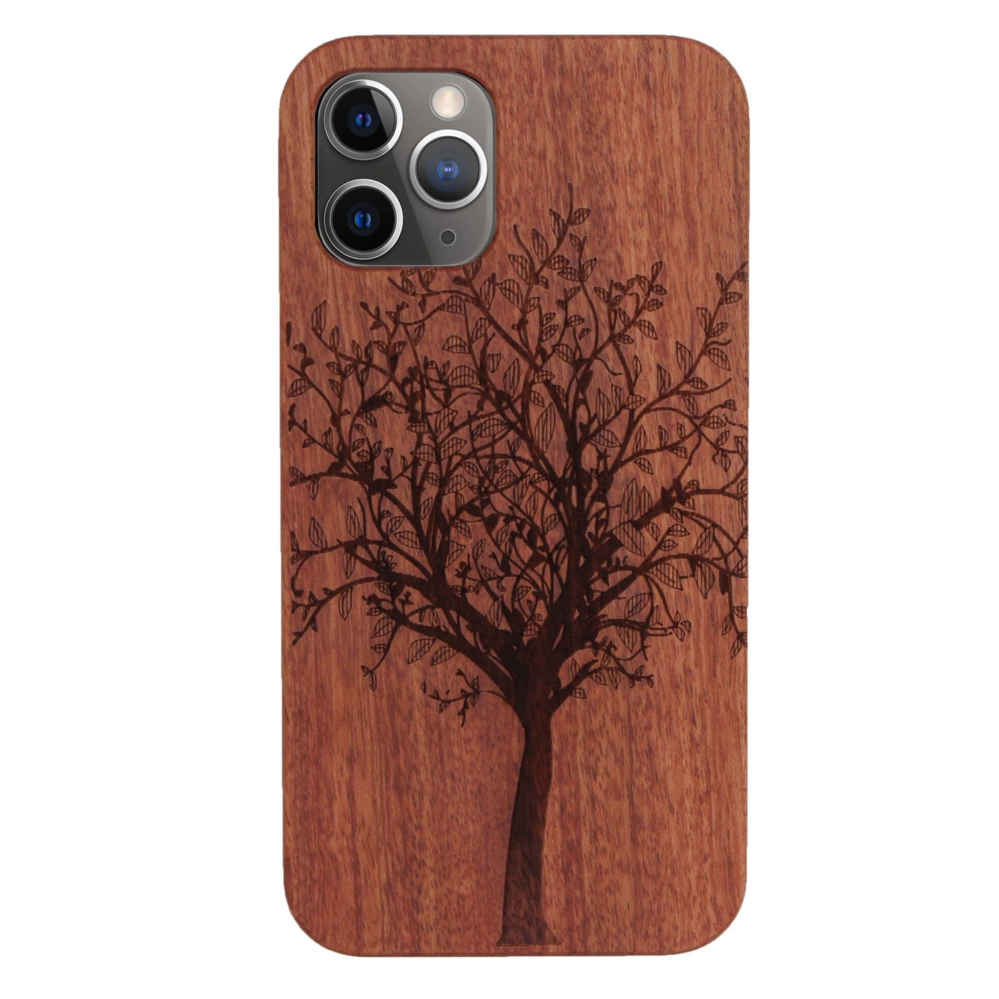 Lebensbaum Eden Case aus Rosenholz für iPhone 11 Pro