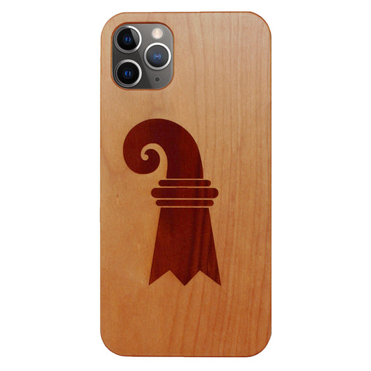 Baslerstab Eden case made of cherry wood for iPhone 11 Pro