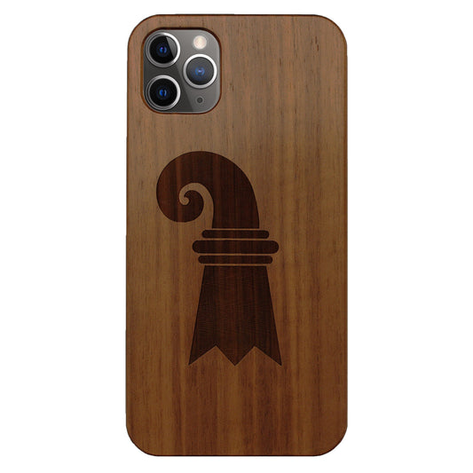 Baslerstab Eden case made of walnut wood for iPhone 11 Pro Max