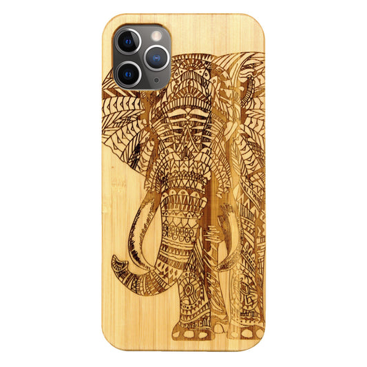 Coque Eden Éléphant en Bambou pour iPhone 11 Pro