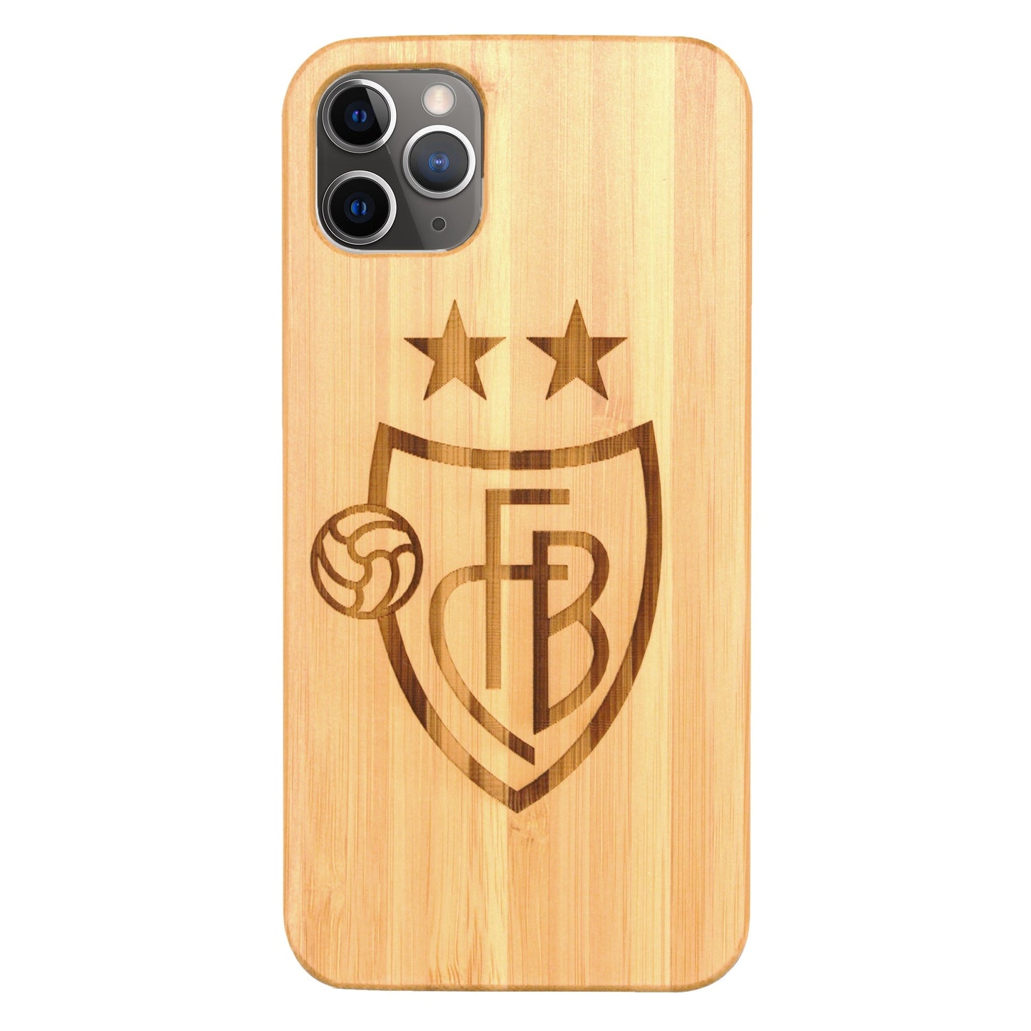 Coque en bambou FCB Eden pour iPhone 11 Pro