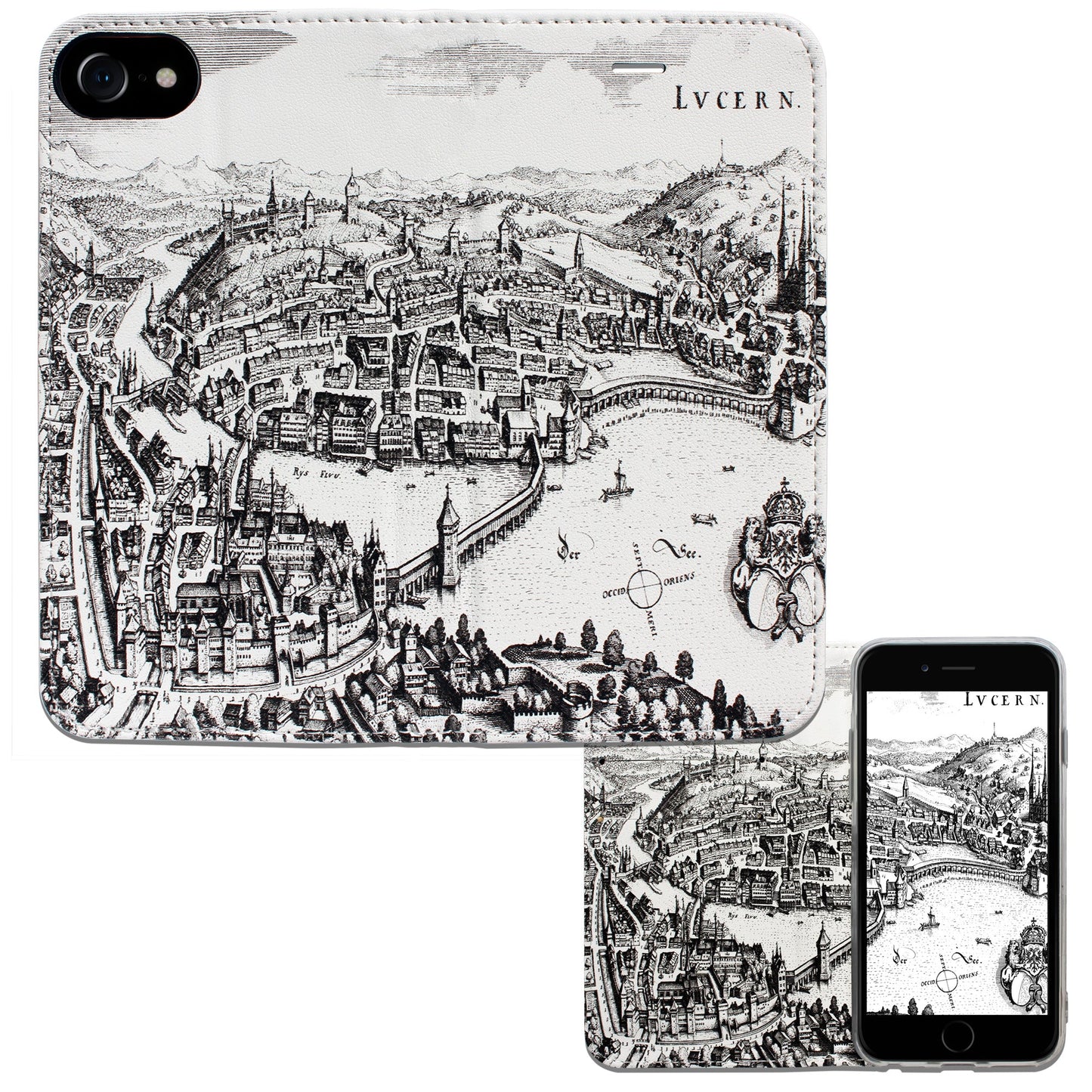 Luzern Merian Panorama Case für iPhone 6/6S/7/8/SE 2/SE 3