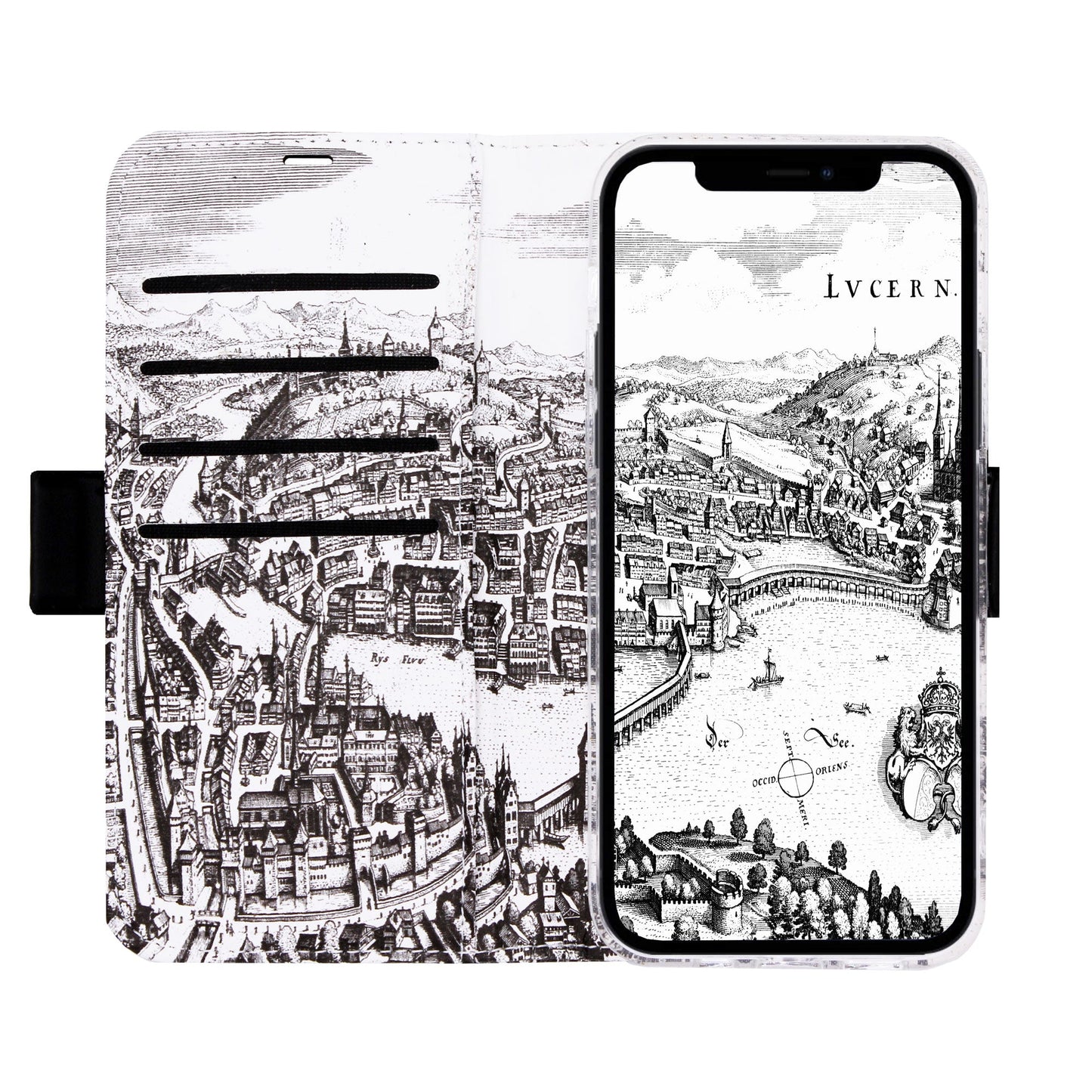 Coque Lucerne City Victor pour iPhone 13 Pro Max