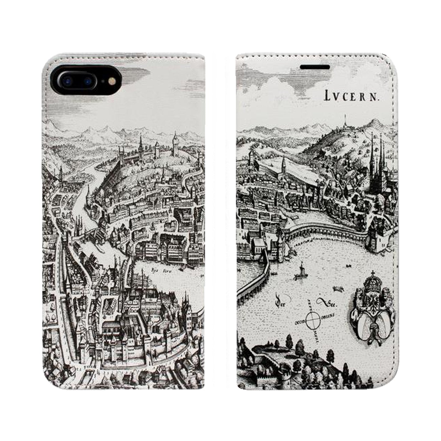Luzern Merian Panorama Case für iPhone und Samsung