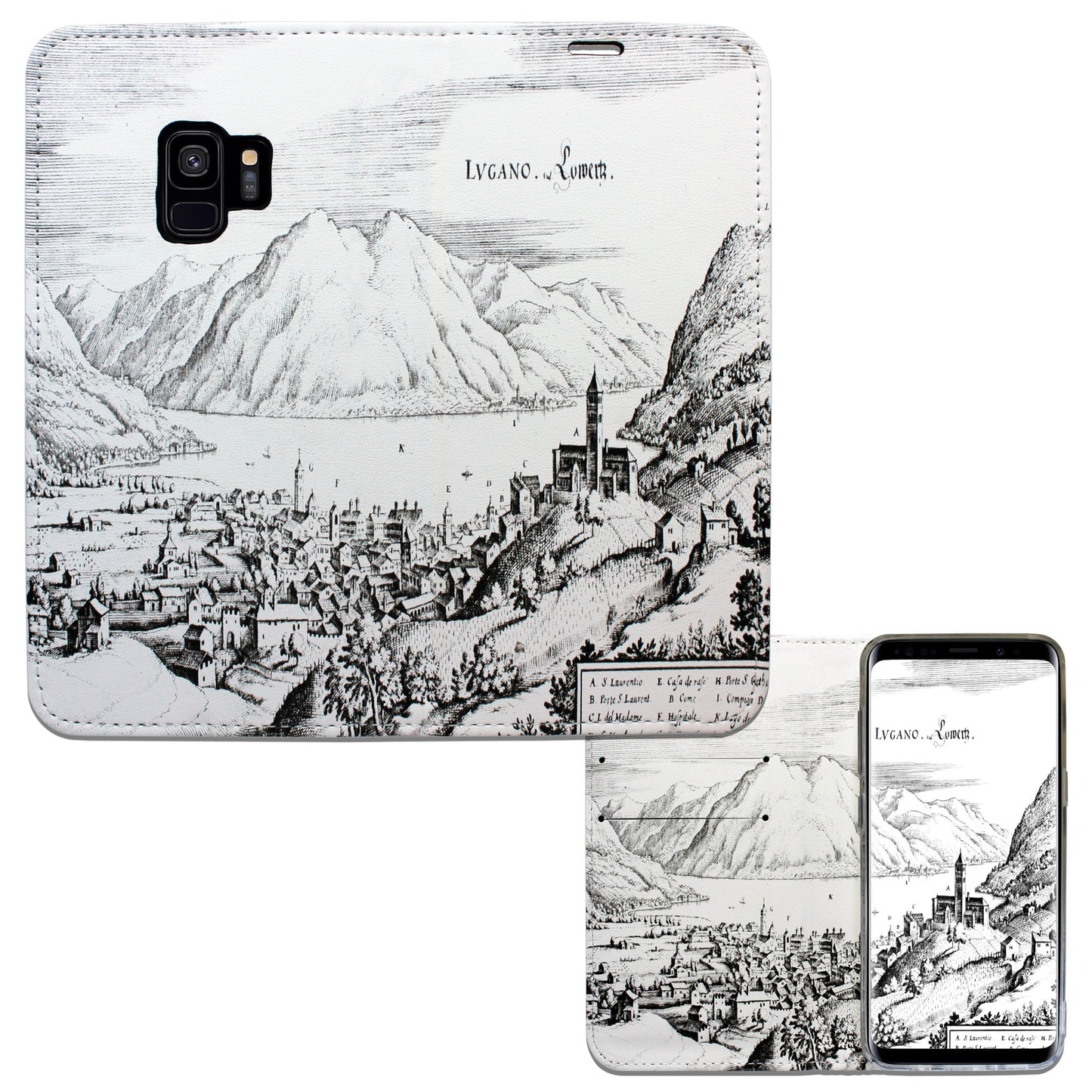 Lugano Merian Panorama Case for Samsung Galaxy S9