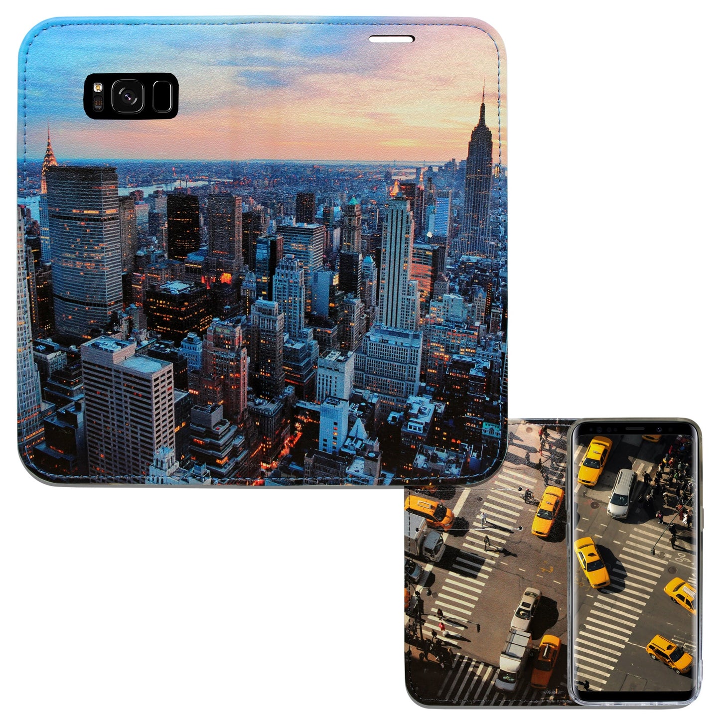 New York City Panorama Case für Samsung Galaxy S8