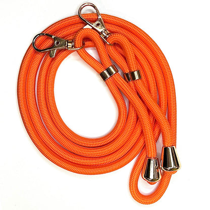 Lanyard with gold buckles