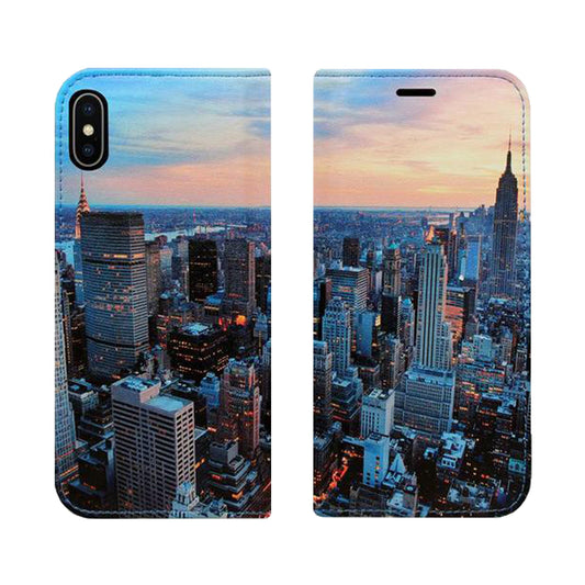 New York City Panorama Case für iPhone XS Max