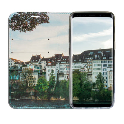 Basel City Rhein Panorama Case für Samsung Galaxy S10