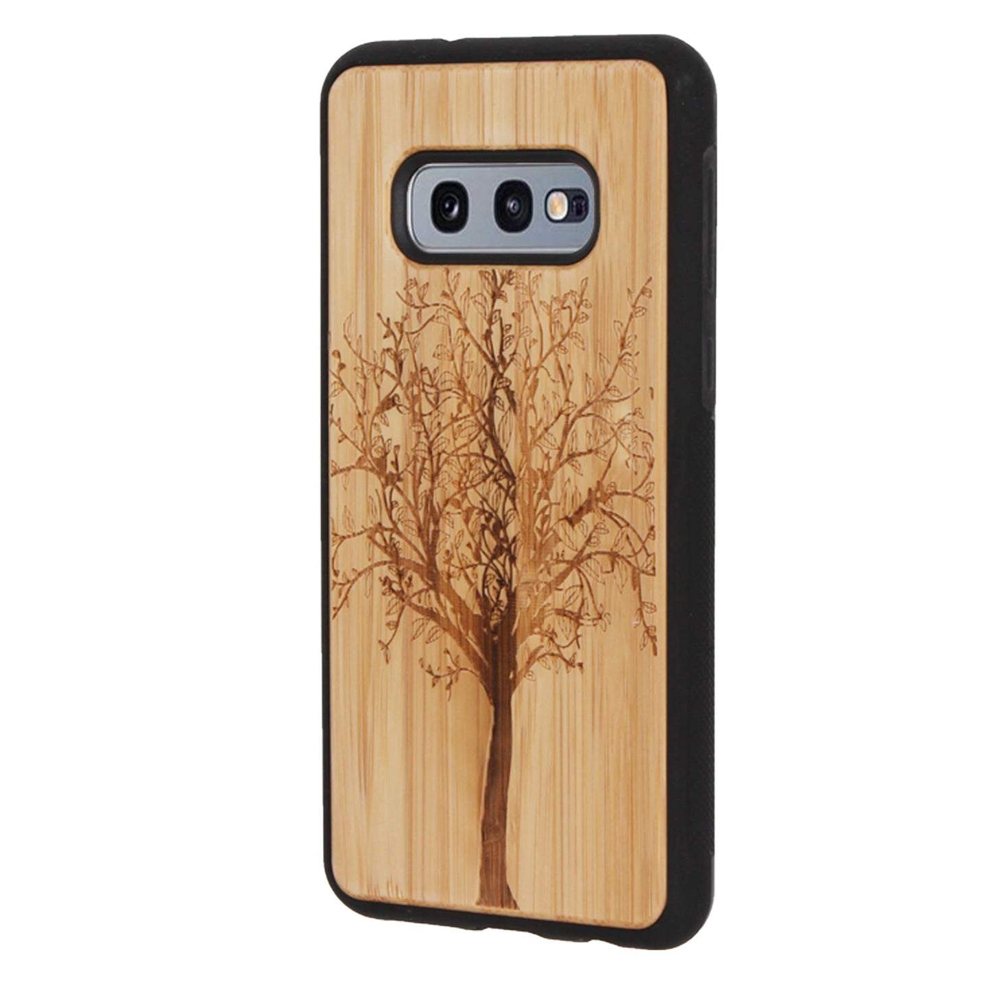 Tree of Life Eden Case made of bamboo for Samsung Galaxy S10E