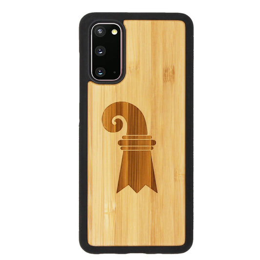 Baslerstab Eden case made of bamboo for Samsung Galaxy S20