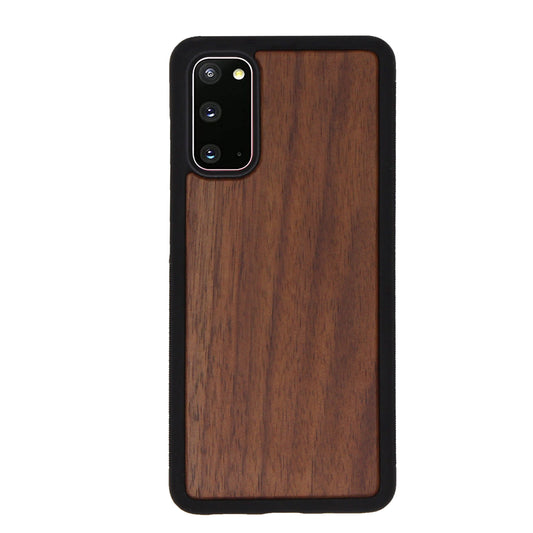 Eden case made of walnut wood for Samsung Galaxy S20