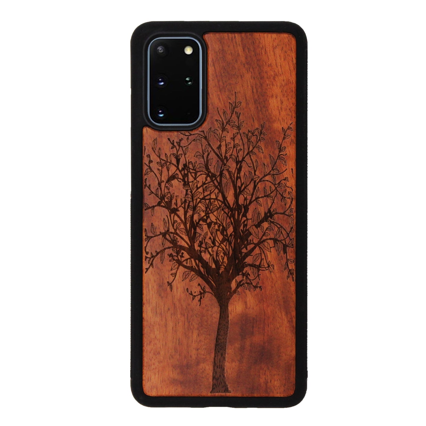 Tree of Life Eden case made of rosewood for Samsung Galaxy S20 Plus