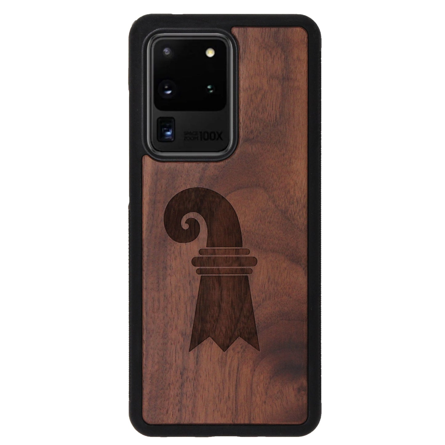 Baslerstab Eden case made of walnut wood for Samsung Galaxy S20 Ultra