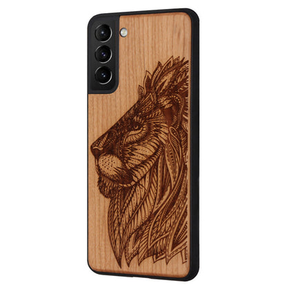 Coque Löwen Eden en bois de cerisier pour Samsung Galaxy S22 Plus