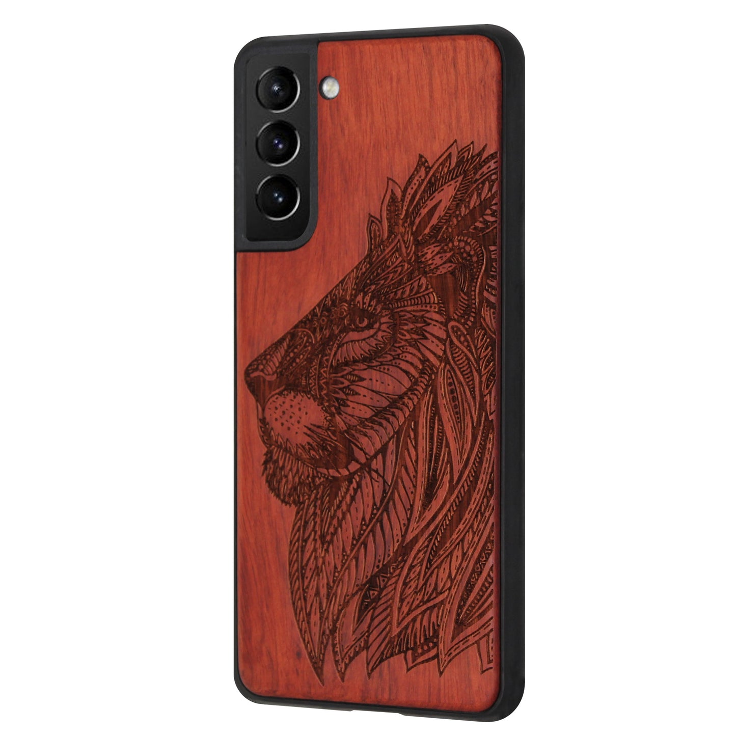 Coque Eden Lion Bois de Rose pour Samsung Galaxy S21 Plus