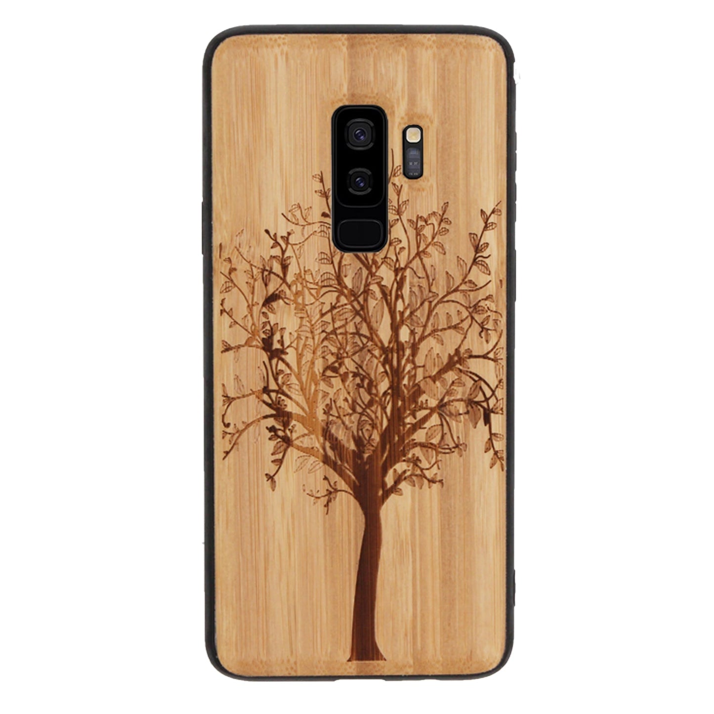 Coque Eden Tree of Life en bambou pour Samsung Galaxy S9 Plus