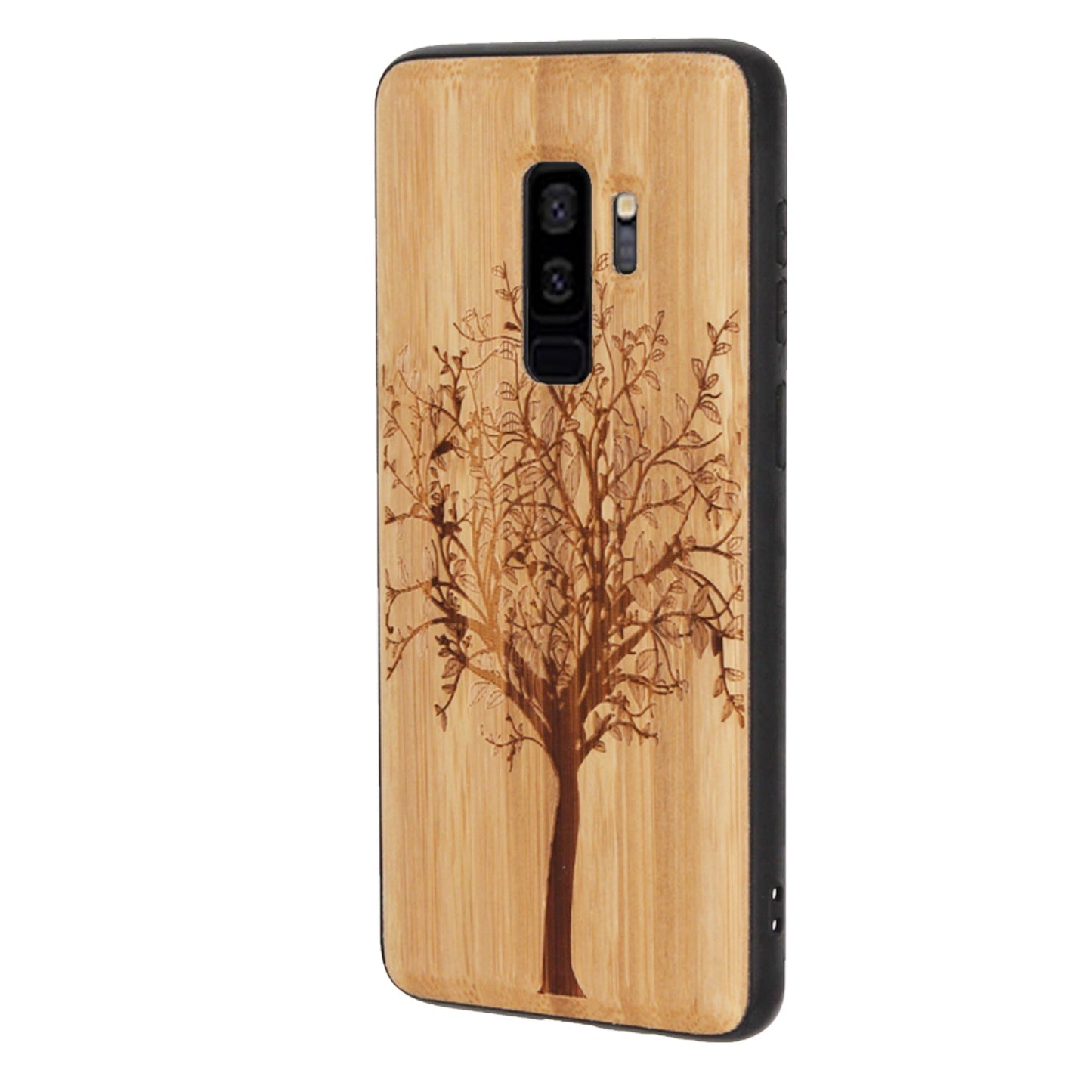 Coque Eden Tree of Life en bambou pour Samsung Galaxy S9 Plus