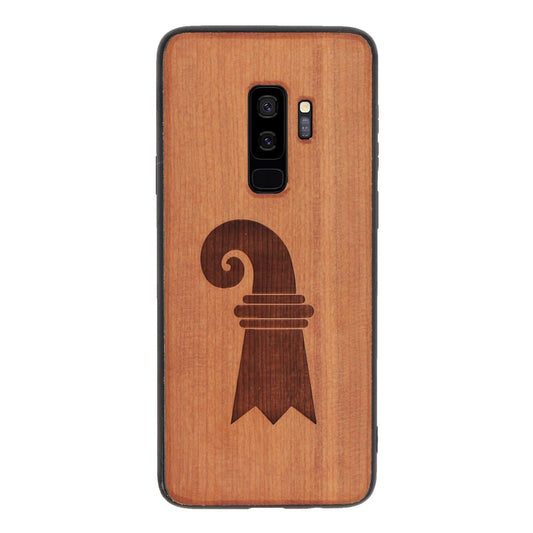 Baslerstab Eden case made of cherry wood for the Samsung Galaxy S9 Plus