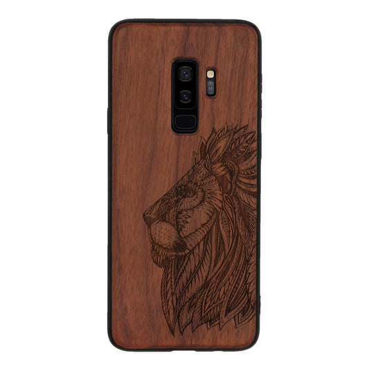 Löwe Eden Case aus Nussbaumholz für Samsung Galaxy S9 Plus