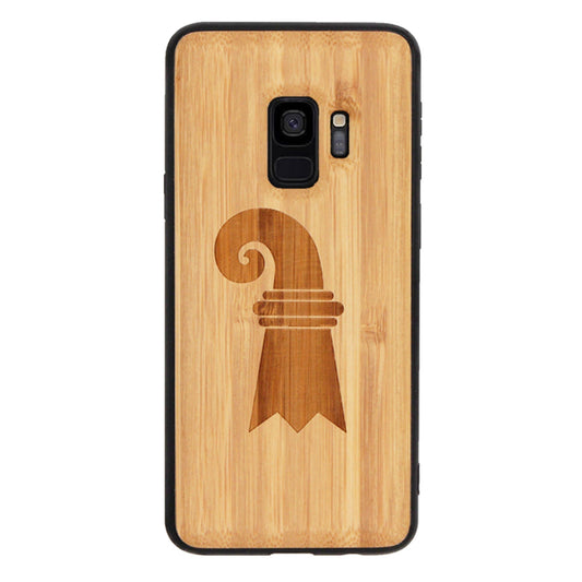 Baslerstab Eden case made of bamboo for Samsung Galaxy S9