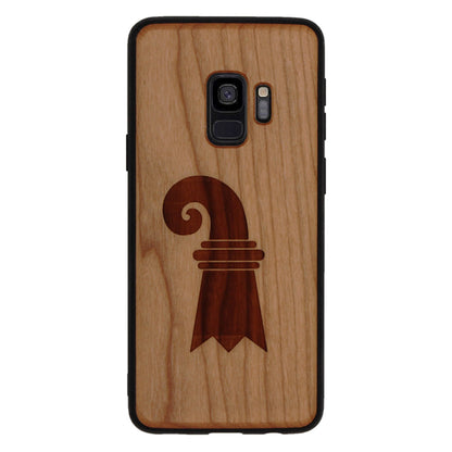 Bastone di Basilea Eden Case in ciliegio per iPhone und Samsung