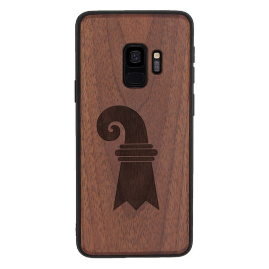 Baslerstab Eden case made of walnut wood for Samsung Galaxy S9