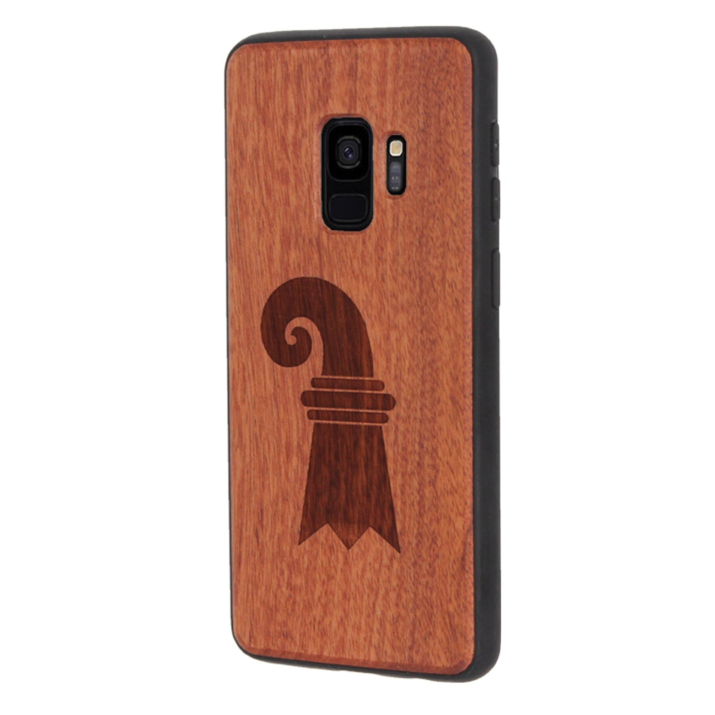 Baslerstab Eden case made of rosewood for Samsung Galaxy S9