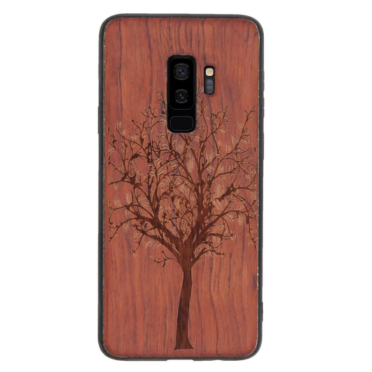 Tree of Life Eden case made of rosewood for Samsung Galaxy S9 Plus