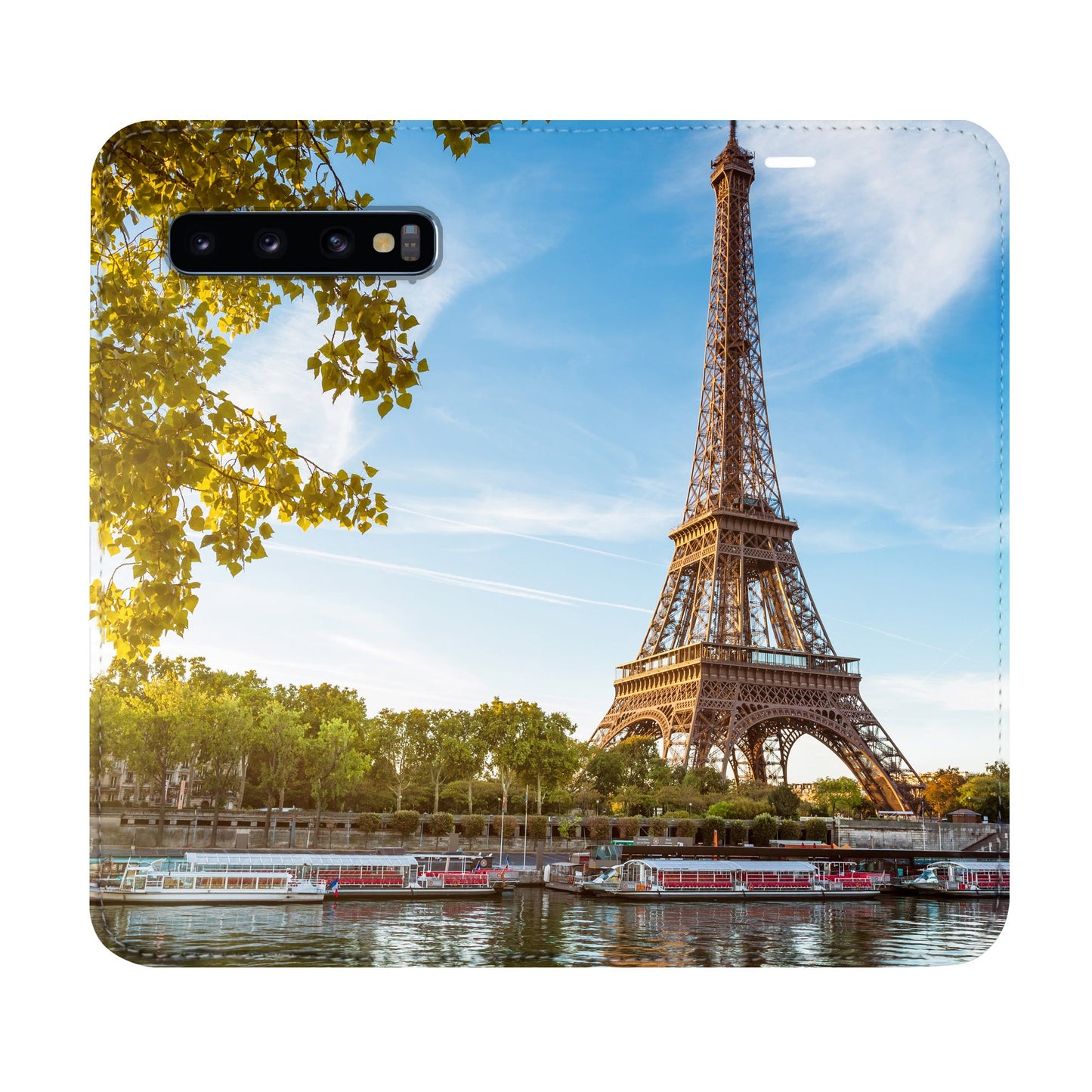 Paris City Panorama Case für Samsung Galaxy S10