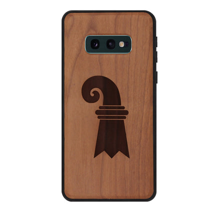 Bastone di Basilea Eden Case in ciliegio per iPhone und Samsung