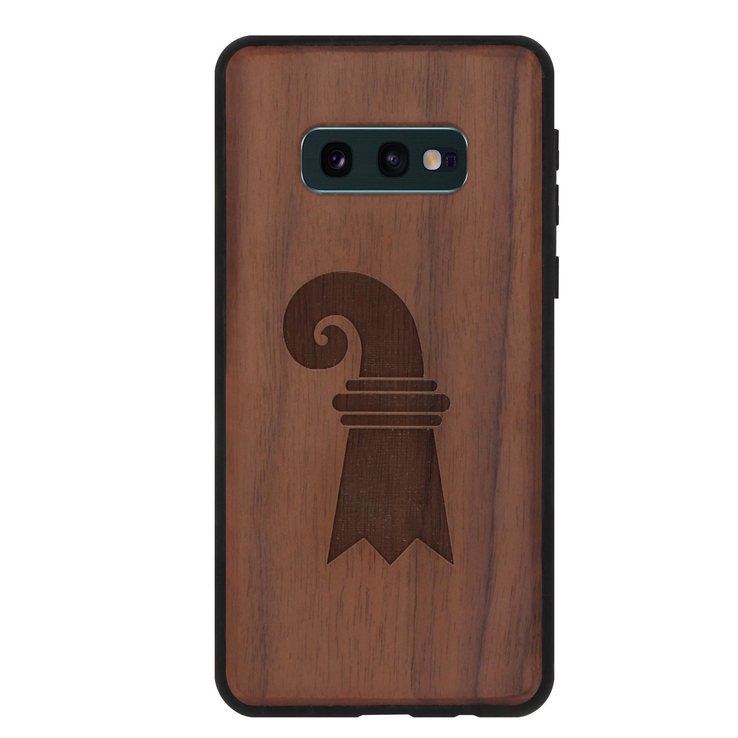 Baslerstab Eden case made of walnut wood for Samsung Galaxy S10E