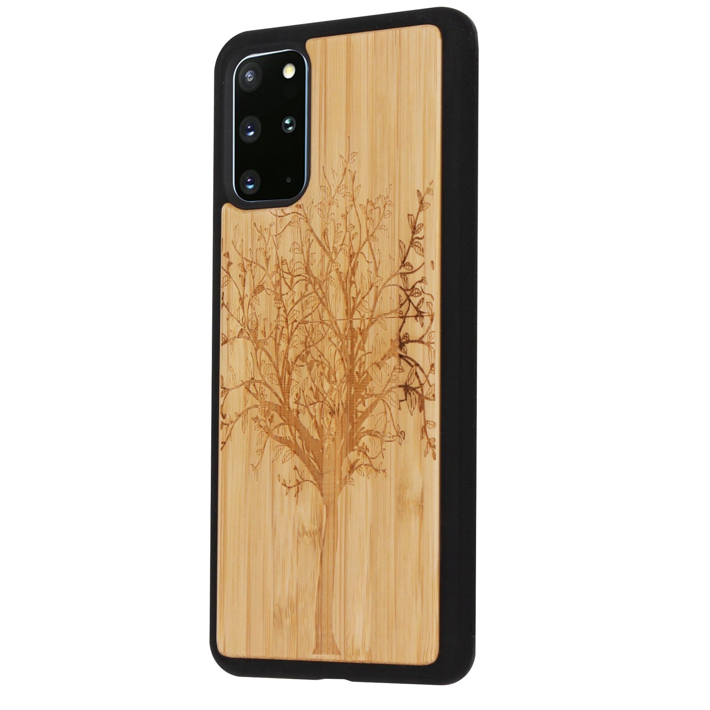 Coque Eden Tree of Life en bambou pour Samsung Galaxy S20 Plus