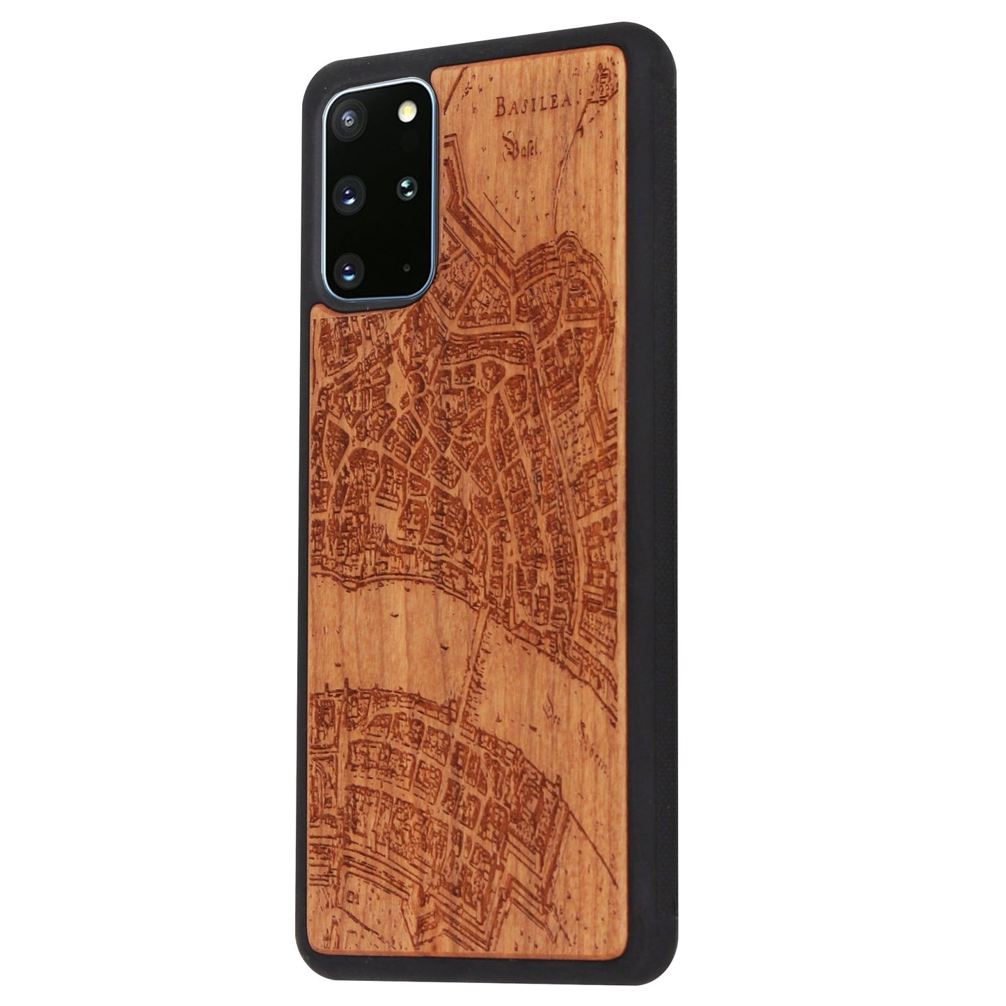 Basel Merian Eden case made of cherry wood for Samsung Galaxy S20 Plus