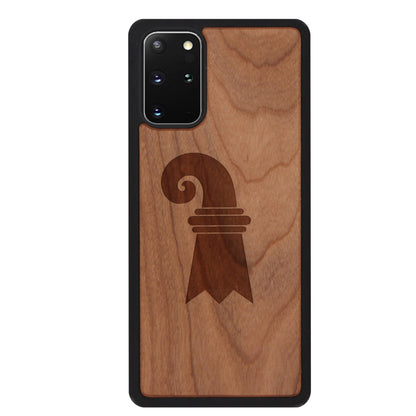 Bastone di Basilea Eden Case in ciliegio per iPhone und Samsung