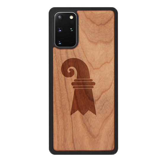 Baslerstab Eden case made of cherry wood for Samsung Galaxy S20 Plus