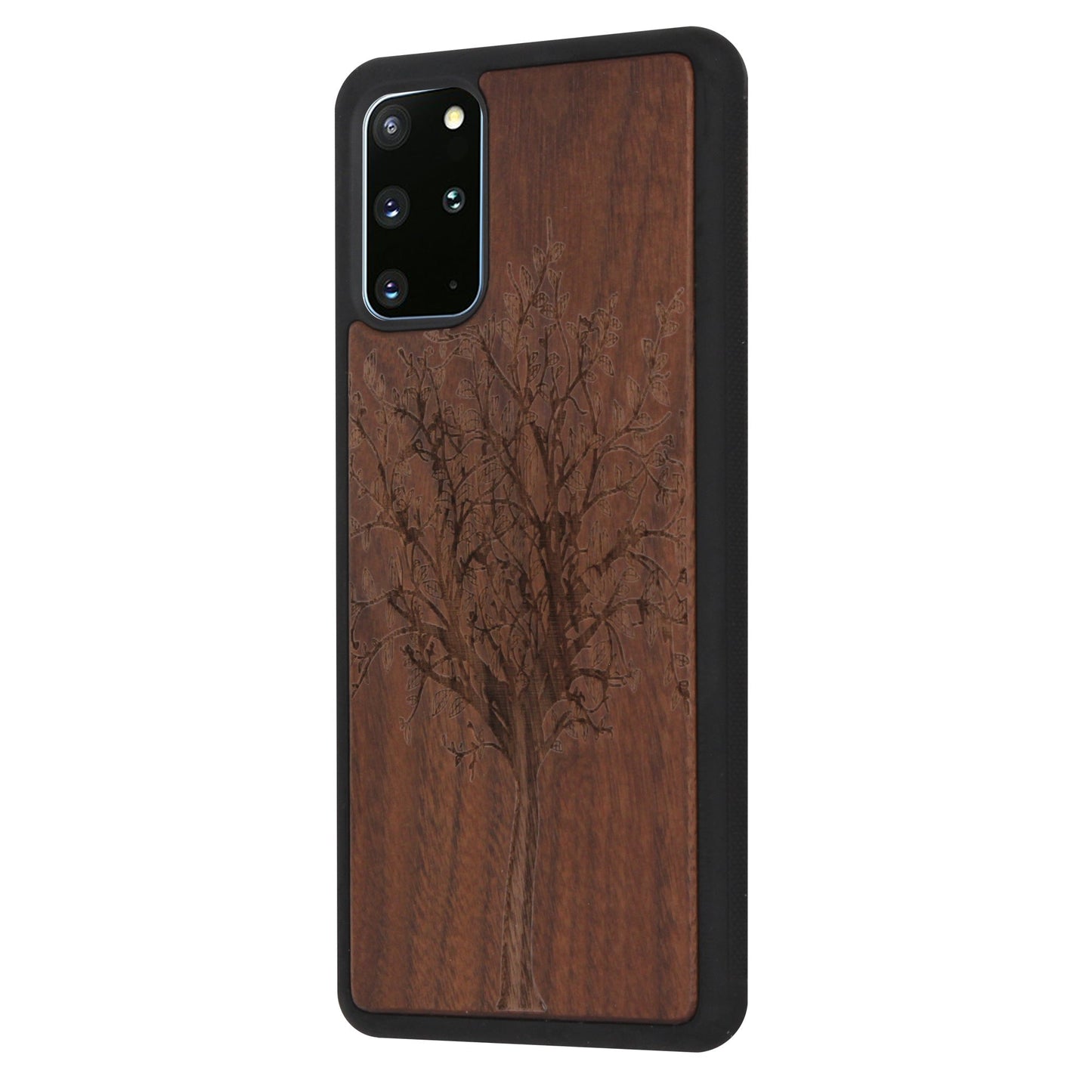 Lebensbaum Eden case made of walnut wood for Samsung Galaxy S20 Plus