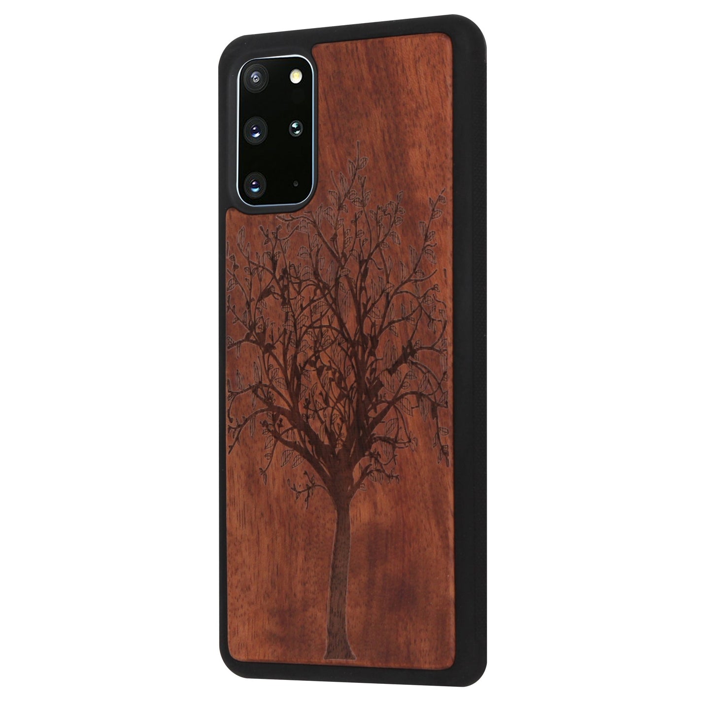 Tree of Life Eden case made of rosewood for Samsung Galaxy S20 Plus