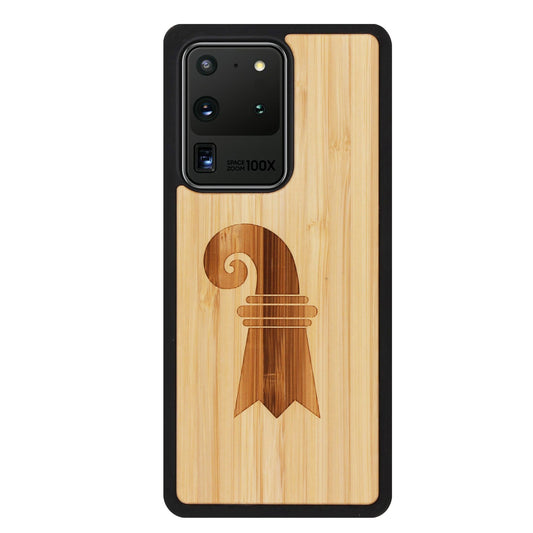 Baslerstab Eden case made of bamboo for Samsung Galaxy S20 Ultra