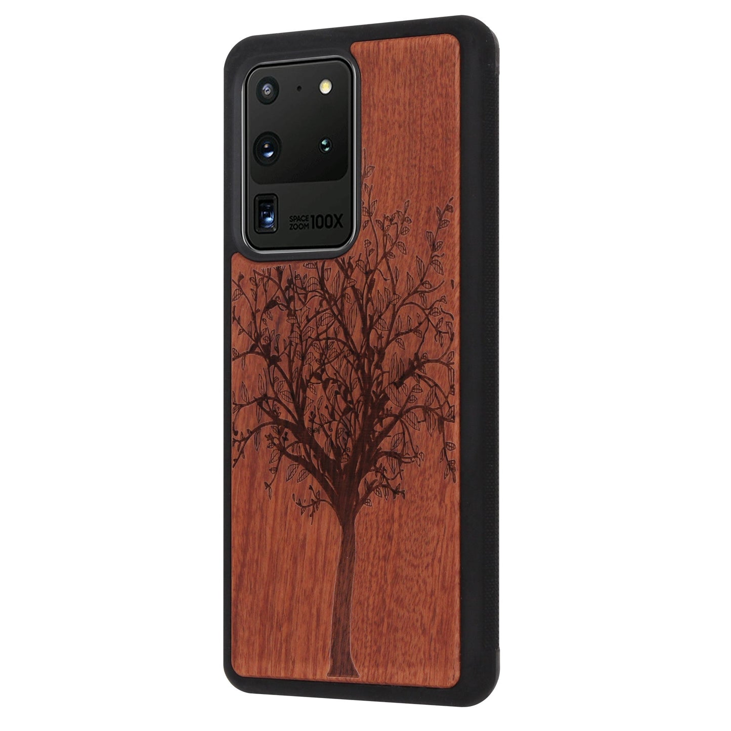 Tree of Life Eden case made of rosewood for Samsung Galaxy S20 Ultra