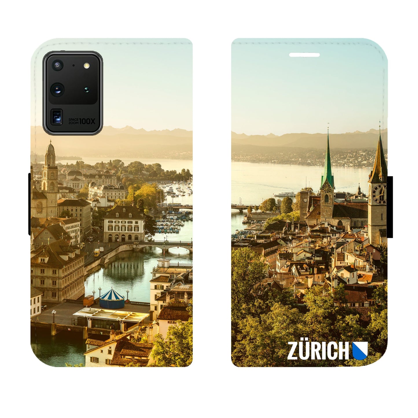 Zurich City from Above Victor Case for Samsung Galaxy S20 Ultra 